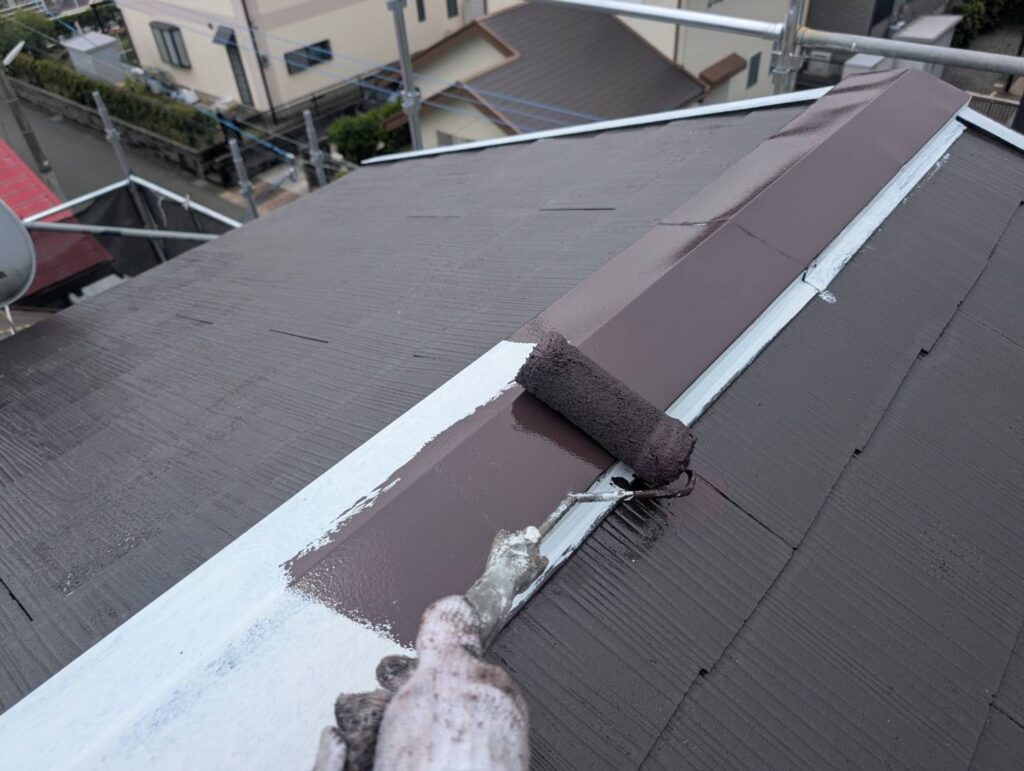 【京都郡苅田町】屋根板金の錆止め塗装工事｜雨漏り・劣化を防ぐ防水対策