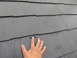 北九州市八幡区 T様邸 屋根塗装 タスペーサー挿入で雨漏りを防止｜施工事例