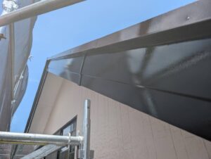 北九州市八幡区 T様邸 破風塗装 施工完了の仕上がり｜施工事例