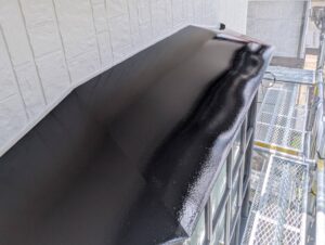 北九州市八幡区 T様邸 小庇塗装 完了後の仕上がり｜施工事例