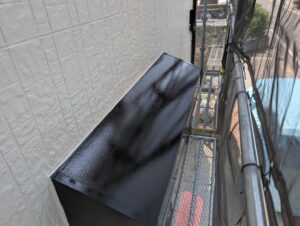 北九州市八幡区 T様邸 シャッターBOX塗装 施工完了後の仕上がり｜施工事例