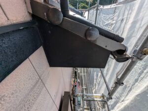 北九州市Y様邸 破風板 塗膜劣化の様子