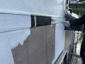 北九州市Y様邸 幕板 下塗り