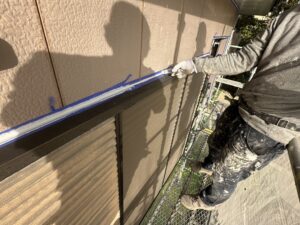 北九州市Y様邸 サッシ廻り コーキング ヘラならし仕上げ