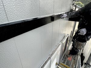 北九州市Y様邸 幕板 上塗り