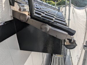 北九州市Y様邸 破風 塗装完了