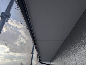 北九州市Y様邸 軒天 塗装完了