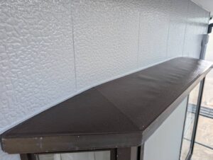 北九州市Y様邸 小庇 塗装完了