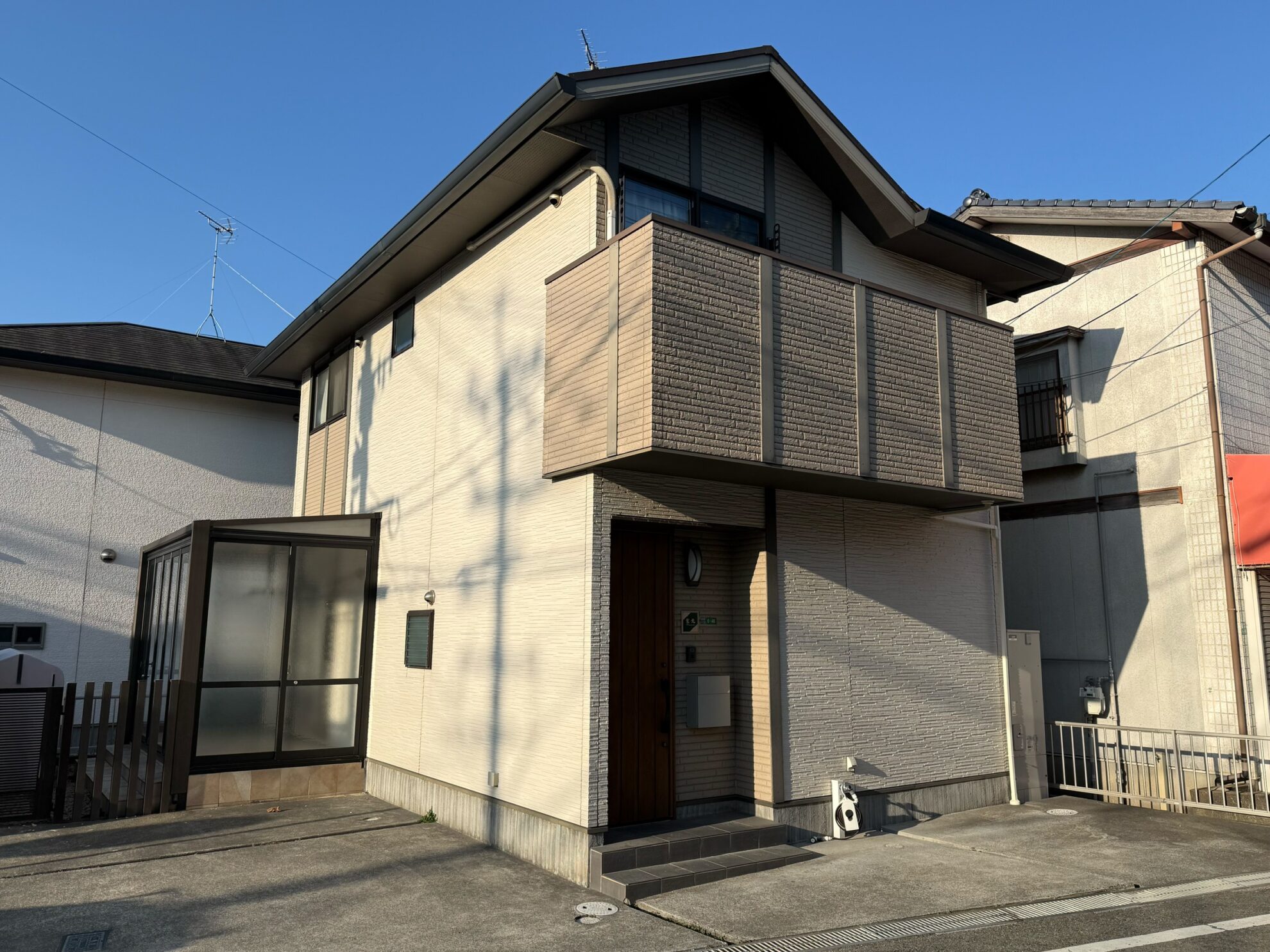 北九州市八幡西区 外壁塗装 着工前の外観|築15年・2階建て戸建て